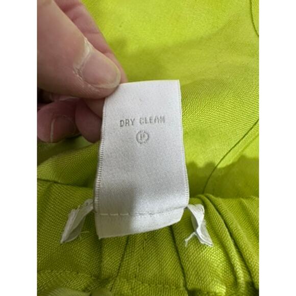 "Sarah Spencer" Linen Embroidered Sequin Skirt Asymmetrical 18W Fairy Whimsical - Picture 8 of 11